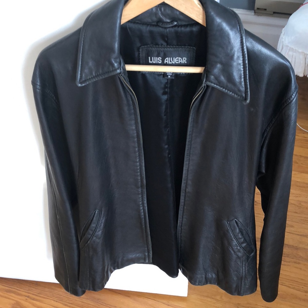 Leather jacket Luis Alvear M